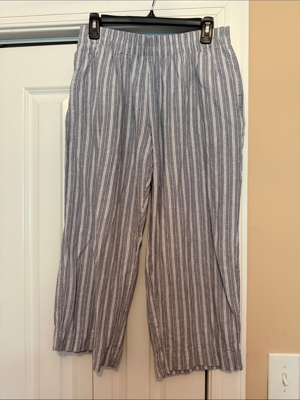 Old Navy Blue and White Striped Pants